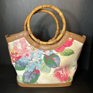 Fossil purse Bamboo Handles